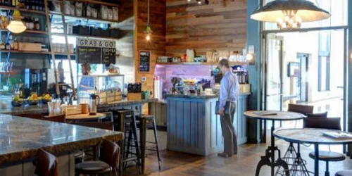 Kafe akustiği uygulama detayı